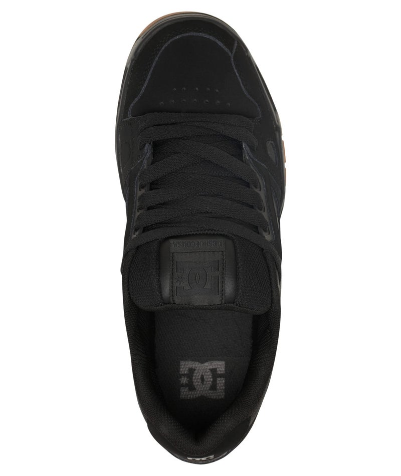 DC Shoes DC Men's STAG Shoe, Black/Gum, 10 D US - Image 3